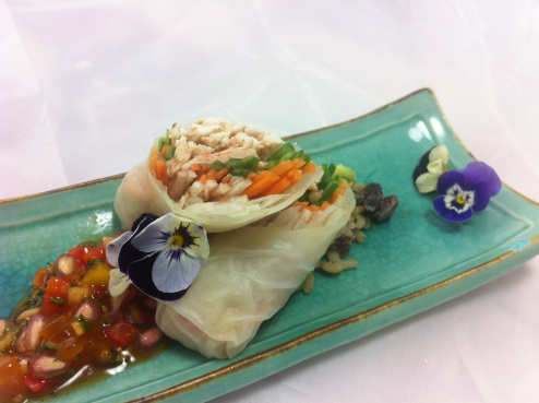 This is how we roll…Jerk Chicken Rolls